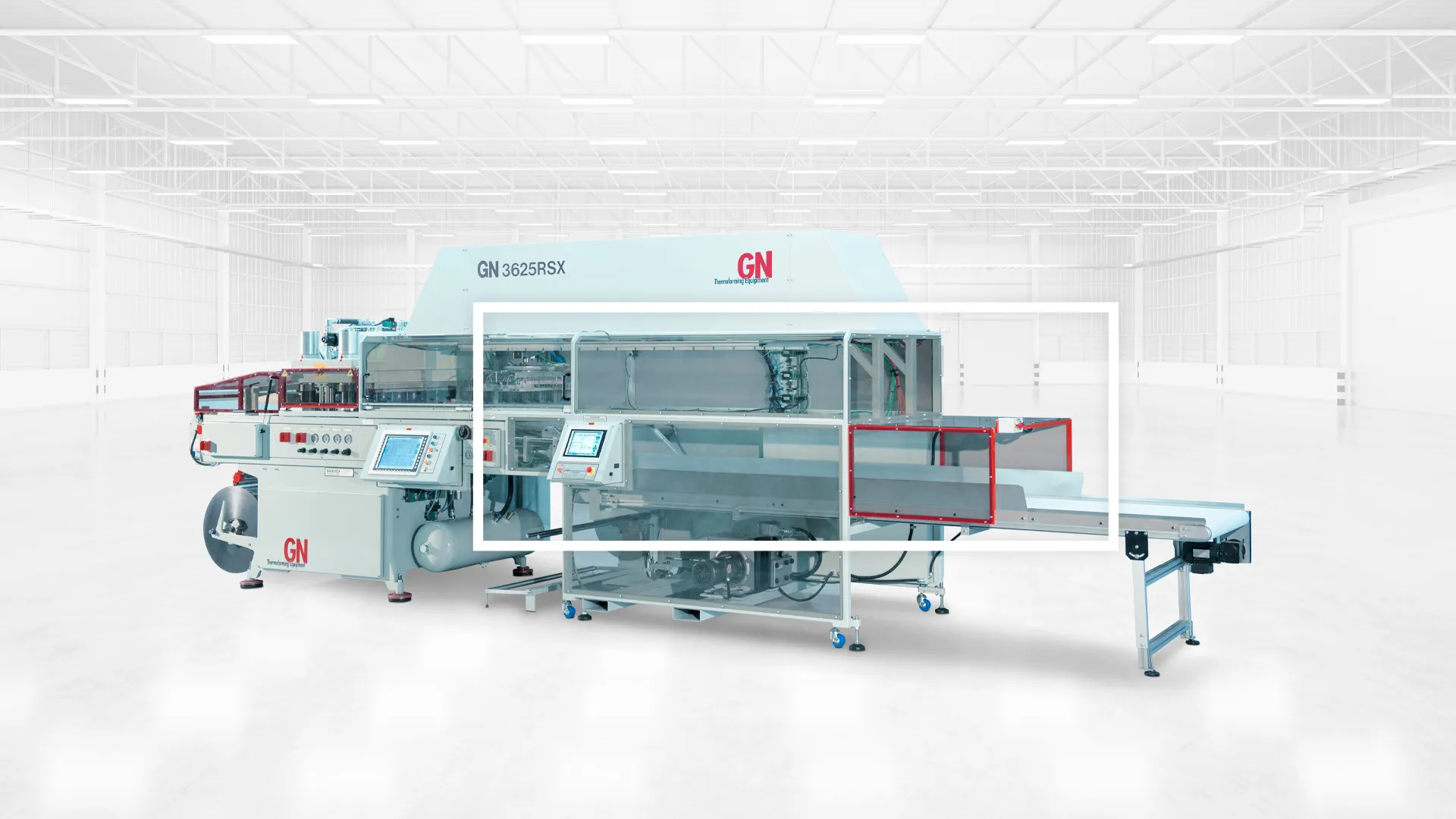 GN RSX Robotic Stacker for Contact Heat Machines